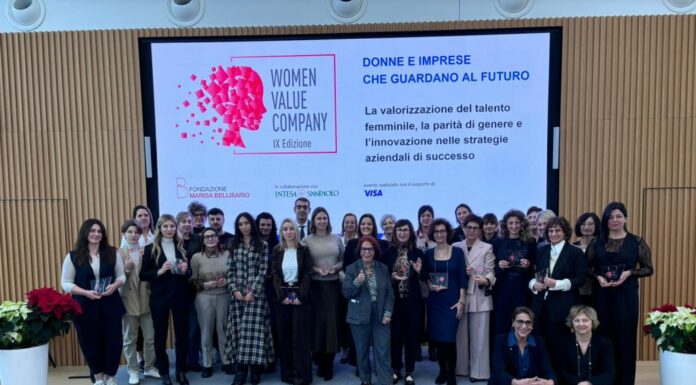 Women Value Company 2025, Intesa Sanpaolo premia 33 Pmi del Nord Italia