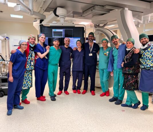 Per la 1^ volta nel Sud Italia sostituzione transcatetere della valvola tricuspide