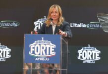 Meloni ad Atreju “Europa non è al tramonto, Italia leale ma non subalterna”