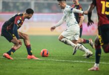 L’Inter batte il Genoa 2-1 al “Ferraris” ed è sola in vetta