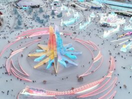 Cina, nello Heilongjiang il più grande parco al mondo a tema ghiaccio e neve