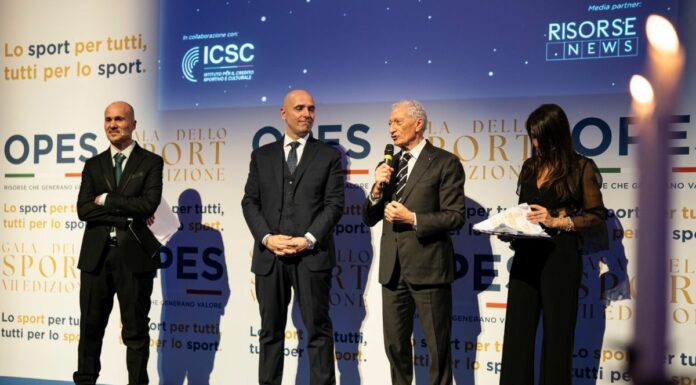 A Roma la settima edizione del Gala dello Sport targato OPES