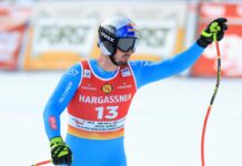 Paris terzo nella libera della Saslong, vince Odermatt