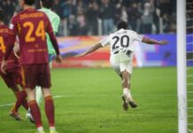 La Juventus vince ancora, battuta la Roma 2-1