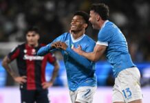 La Supercoppa Italiana va al Napoli, battuto il Bologna 2-0