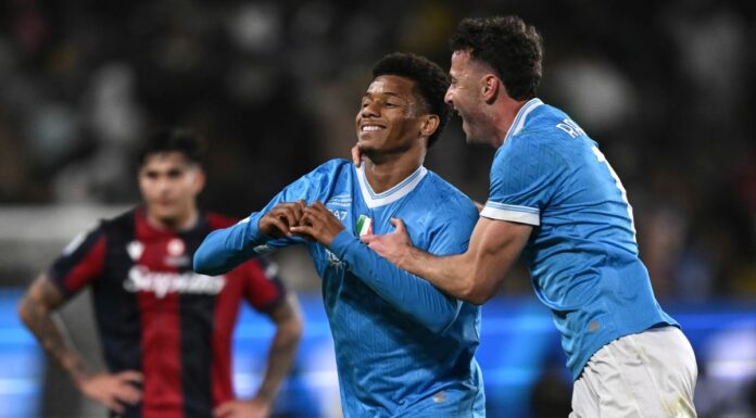 La Supercoppa Italiana va al Napoli, battuto il Bologna 2-0