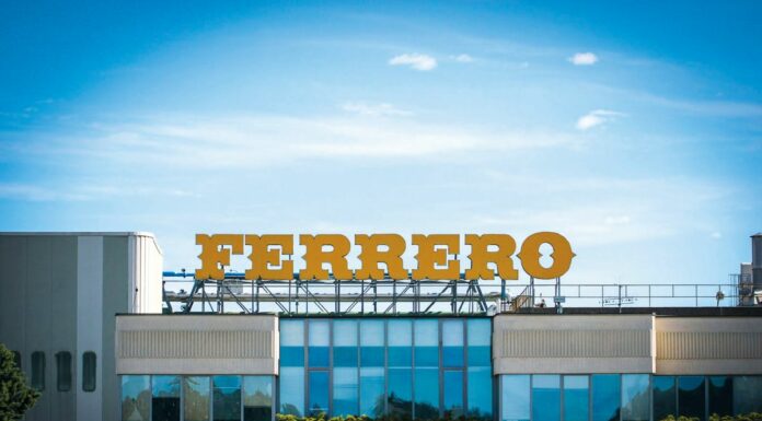 Ferrero Commerciale Italia, fatturato in crescita a 1,8 miliardi di euro