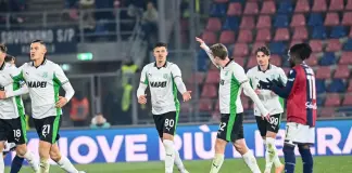 Finisce 1-1 il derby emiliano fra Bologna e Sassuolo