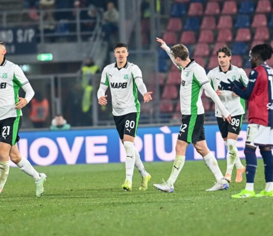 Finisce 1-1 il derby emiliano fra Bologna e Sassuolo