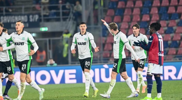 Finisce 1-1 il derby emiliano fra Bologna e Sassuolo