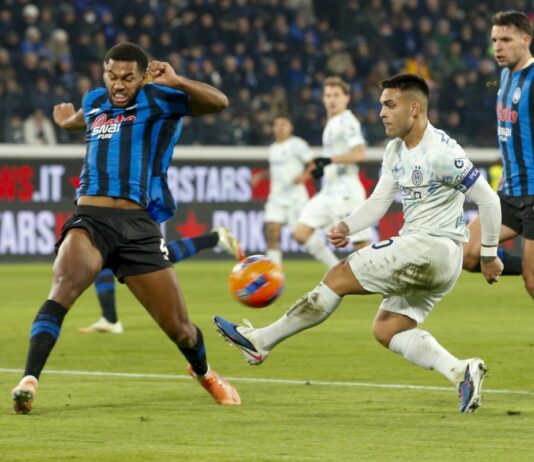 Lautaro manda ko l’Atalanta, l’Inter resiste in vetta