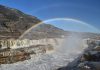 Cina: le foto del doppio arcobaleno apparso sopra la cascata di Hukou (1)
