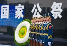 Cina: cerimonia nazionale in memoria delle vittime del Massacro di Nanchino (2)