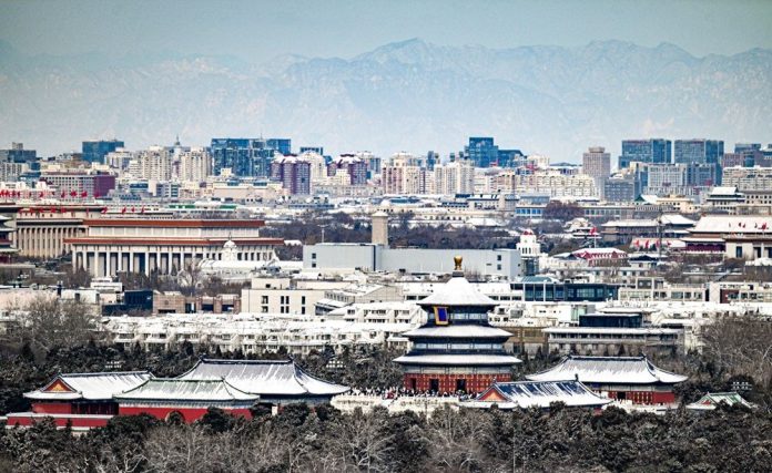 CHINA-BEIJING-SNOW-SCENERY (CN)