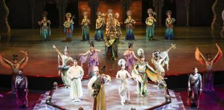 Cina: a Dunhuang lo spettacolo di danza sui “suoni antichi” della città (1)