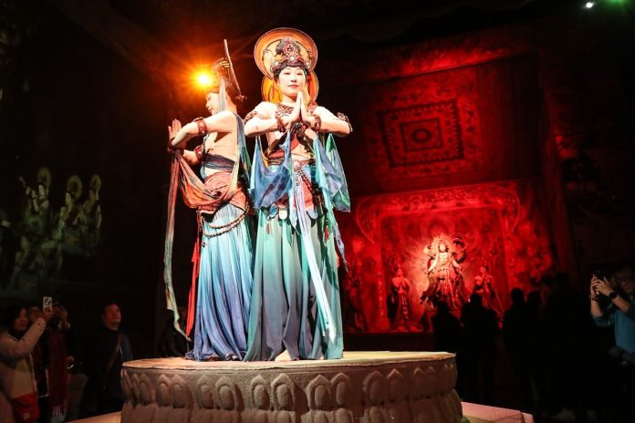 CHINA-GANSU-DUNHUANG-PERFORMANCE-IMMERSIVE DRAMA (CN)