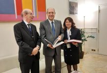 Un volume su Palazzo Abrantes, l’Ambasciatore Cortese incontra il Segretario Generale della Farnesina Guariglia