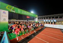 Cina: immagini della maratona internazionale Macao (1)