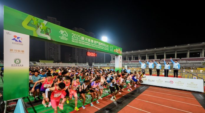 Cina: immagini della maratona internazionale Macao (1)