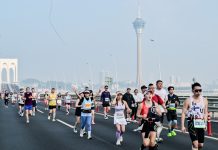 Cina: immagini della maratona internazionale Macao (2)