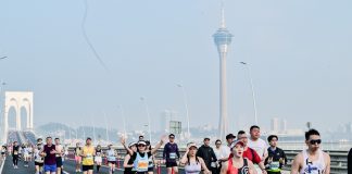 Cina: immagini della maratona internazionale Macao (2)