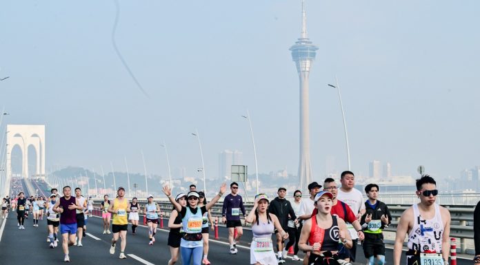 Cina: immagini della maratona internazionale Macao (2)