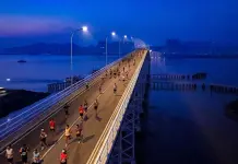 Cina: immagini della maratona internazionale Macao (3)