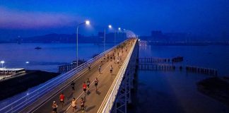 Cina: immagini della maratona internazionale Macao (3)