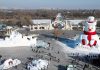 Cina: Harbin, svelata scultura di neve “Mr Snowman” alta 23,8 metri (2)