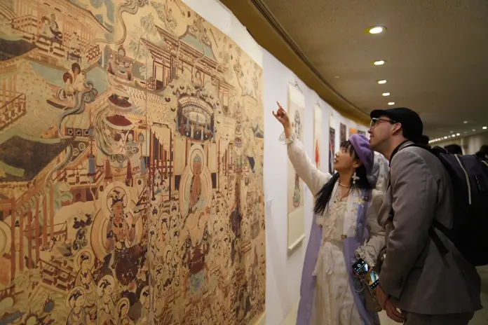UN-CHINA-TSINGHUA UNIVERSITY-DUNHUANG-ART EXHIBITION