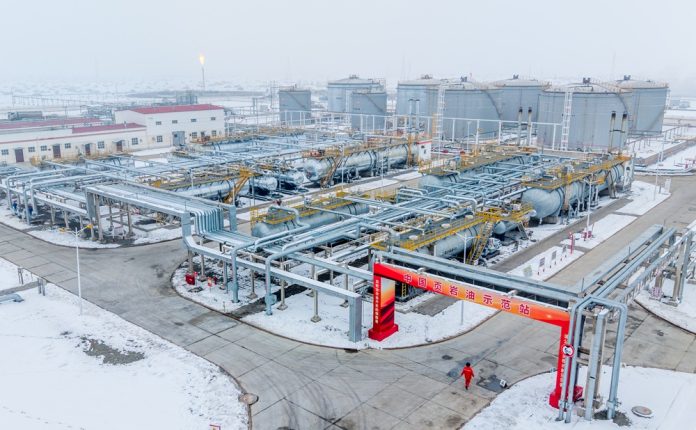CHINA-XINJIANG-SHALE OIL BASE-PRODUCTION BREAKTHROUGH (CN)