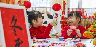 Cina: bambini celebrano il Solstizio d’Inverno con attività tradizionali (2)