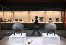 Cina: al Museo Nazionale di Pechino la mostra sulla tomba di Wuwangdun (1)