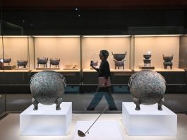 Cina: al Museo Nazionale di Pechino la mostra sulla tomba di Wuwangdun (1)