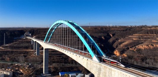 Cina: operativa nuova linea ferroviaria ad alta velocità Xi’an-Yan’an (2)