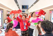 Cina: Heilongjiang, treno turistico inizia viaggio di sei giorni (2)