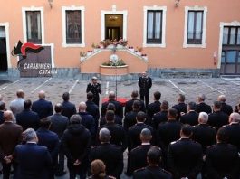 Il Comandante della Legione Carabinieri “Sicilia” Del Monaco in visita a Catania