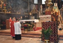 A Mestre una messa in onore di Santa Barbara, patrona dei Vigili del Fuoco e della Marina Militare