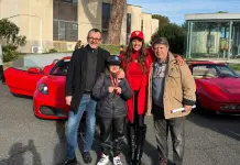 Roma si tinge di rosso Ferrari con il “Christmas Day”