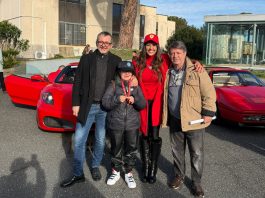 Roma si tinge di rosso Ferrari con il “Christmas Day”