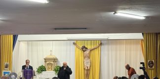 Palermo, torna a Borgo Nuovo Crocifisso restaurato. Mantovano “Avanti con modello Caivano”, Schifani “Lavorare per le periferie”