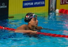 Curtis d’oro nei 50 dorso agli Europei in vasca corta