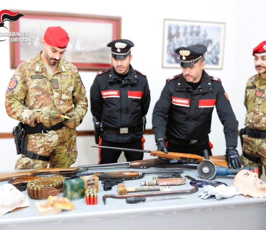 Ad Oristano tre ladri armati fuggono dopo un furto in casa, fermati e arrestati