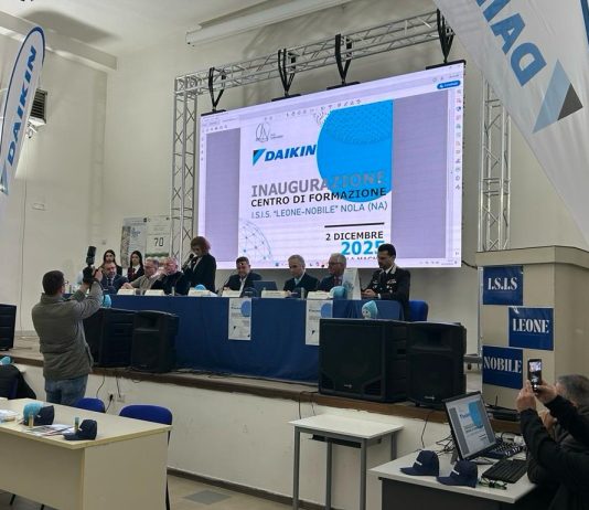 Daikin Italia inaugura il decimo Centro di Formazione all’I.S.I.S. Leone-Nobile di Nola