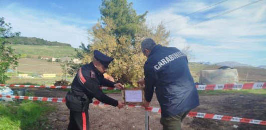 Sequestrata nel Palermitano una discarica abusiva di 1000 metri quadri
