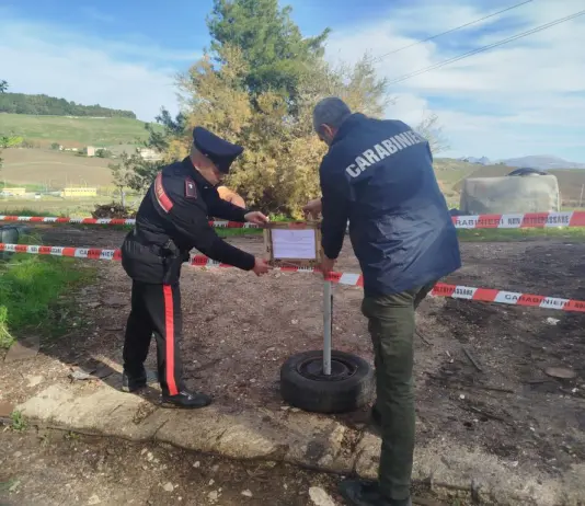 Sequestrata nel Palermitano una discarica abusiva di 1000 metri quadri