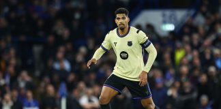 Barcelona welcomes back Ronald Araujo