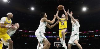 I Lakers crollano a Boston, Oklahoma City sa solo vincere: il resoconto della notte Nba