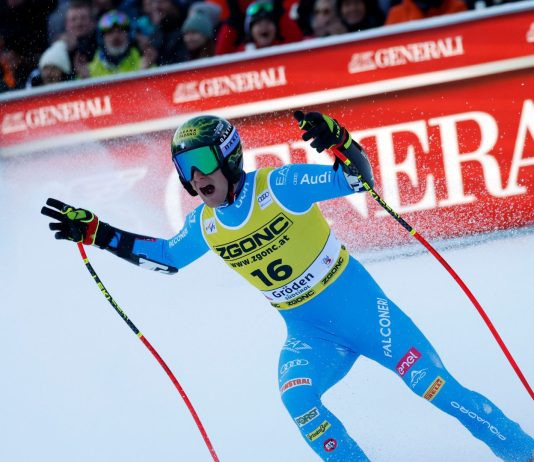 Zabystran vince il Super G della Val Gardena, Franzoni è sul podio
