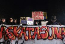 A Torino il corteo contro lo sgombero del centro sociale Askatasuna